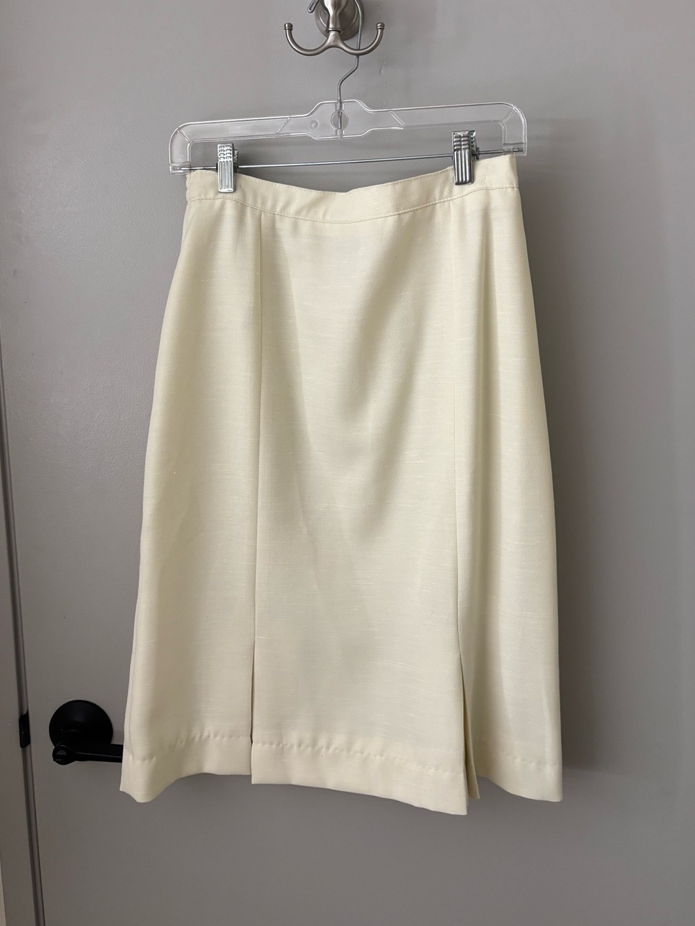 Vintage Lykettes Ivory Midi Skirt